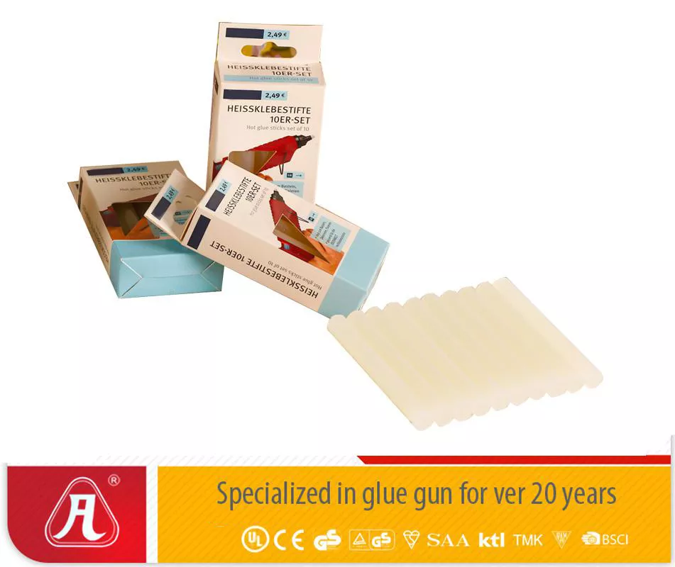 transparent glue sticks