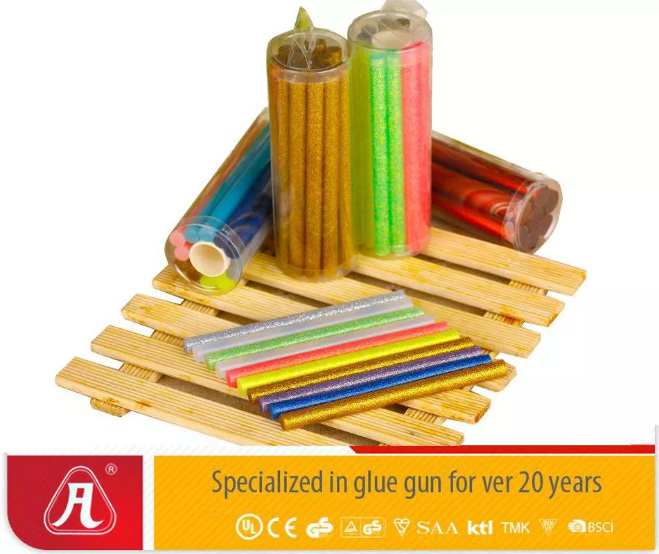 glitter color glue sticks